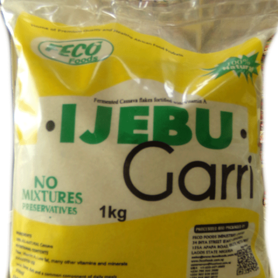 Ijebu Garri 2kg • African Foods Export