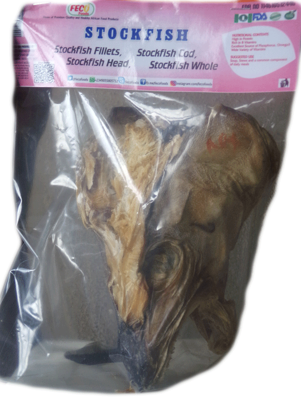 Cod Stockfish Head