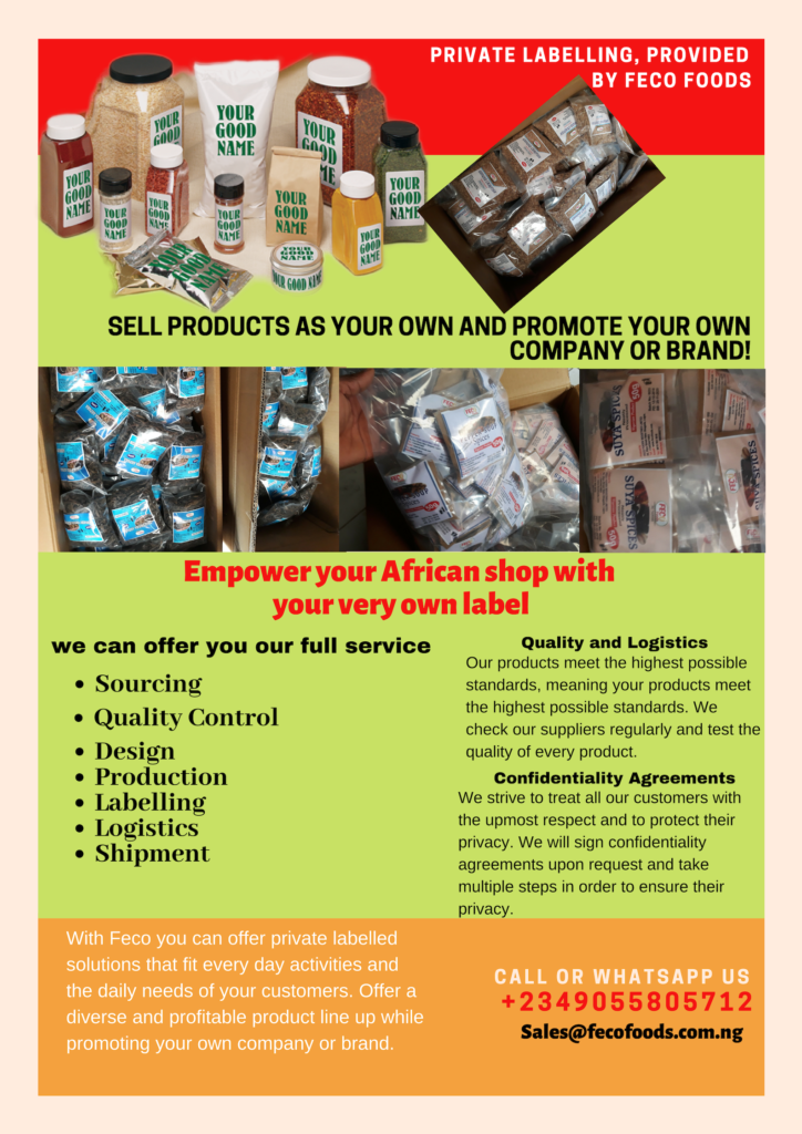 wholesale african food distributor products