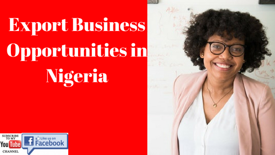 Export in Nigeria